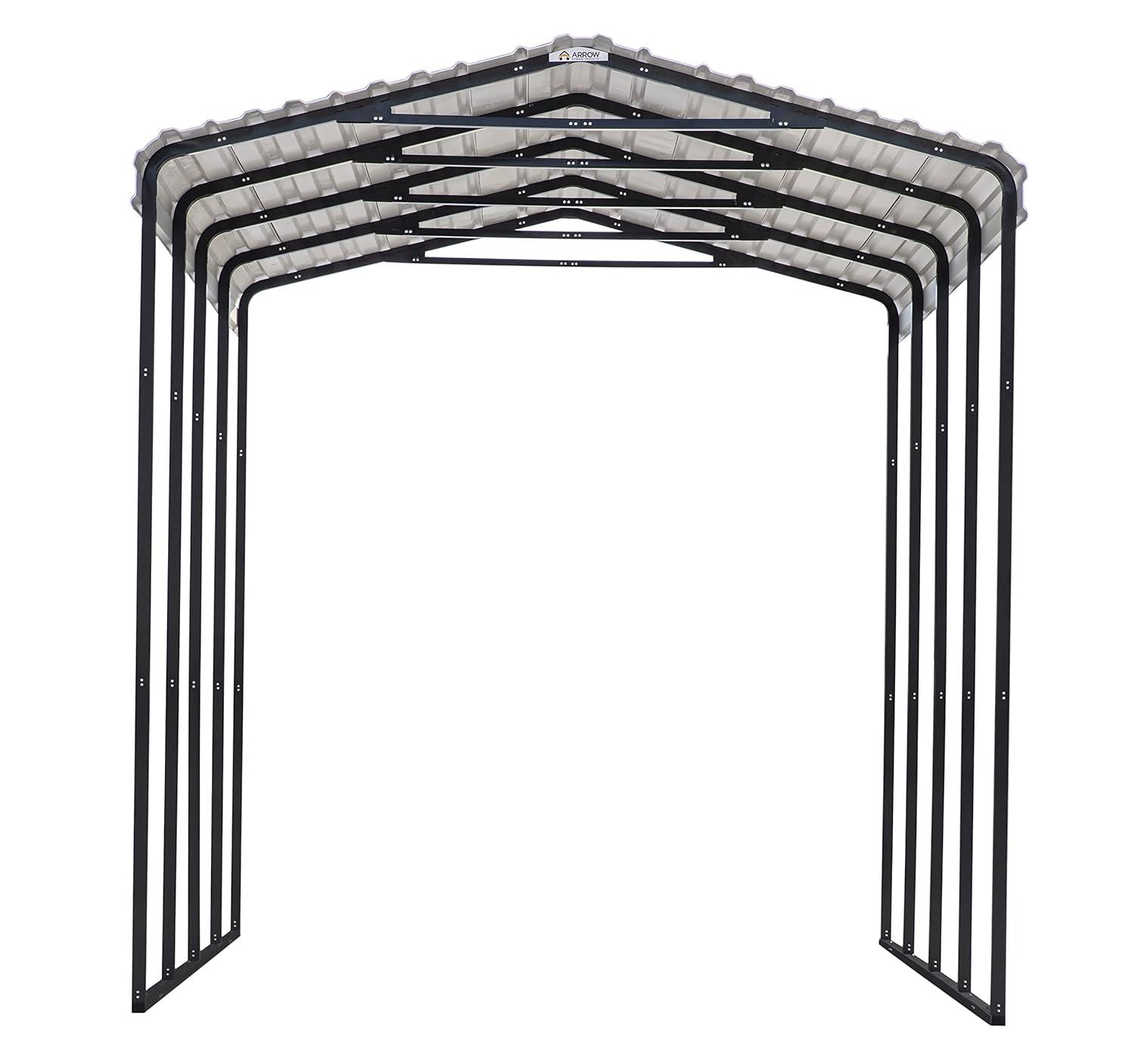 Arrow Arrow Carport, 14 ft. x 20 ft. x 14 ft.