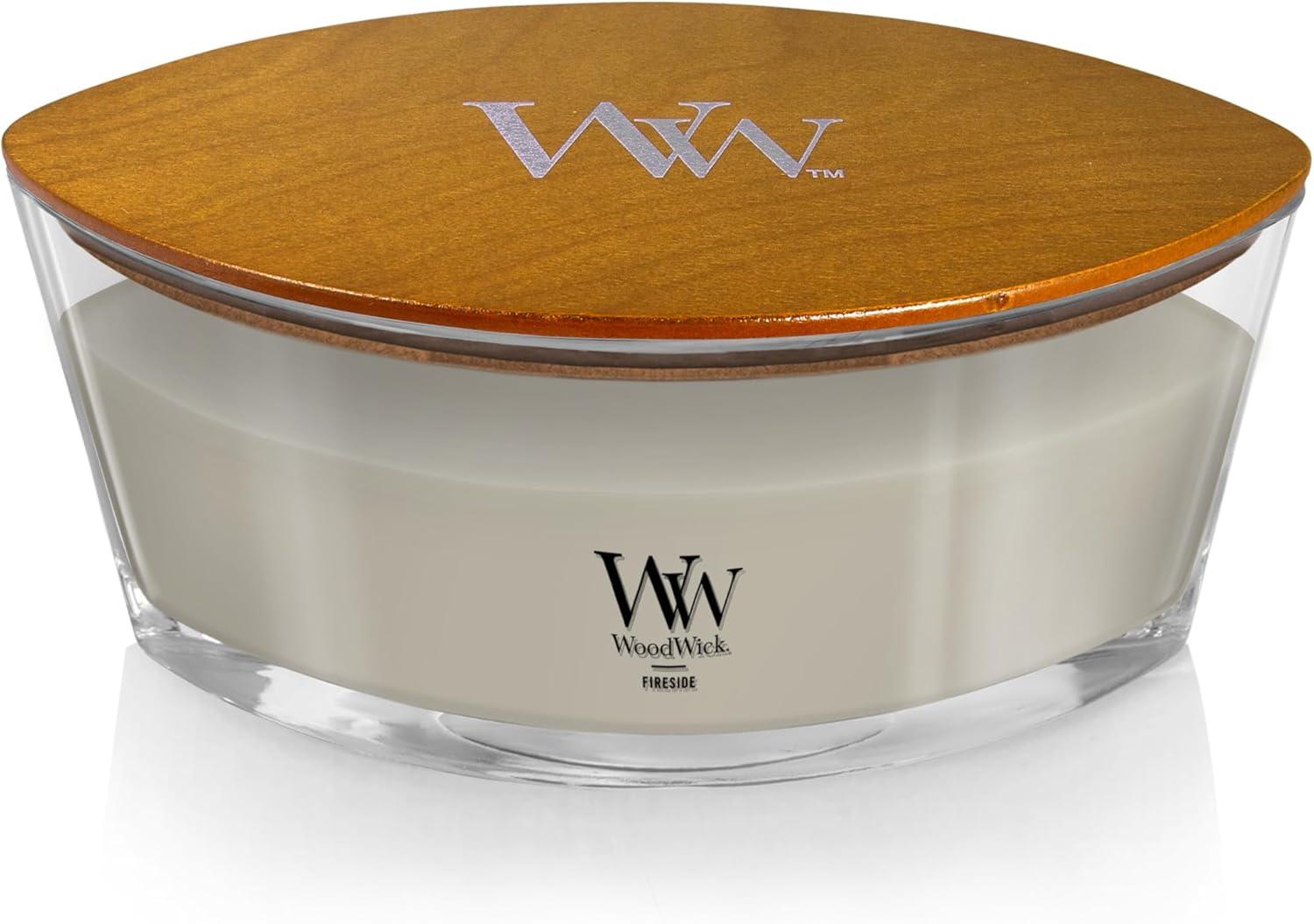 WoodWick Fireside Scented Jar Candle