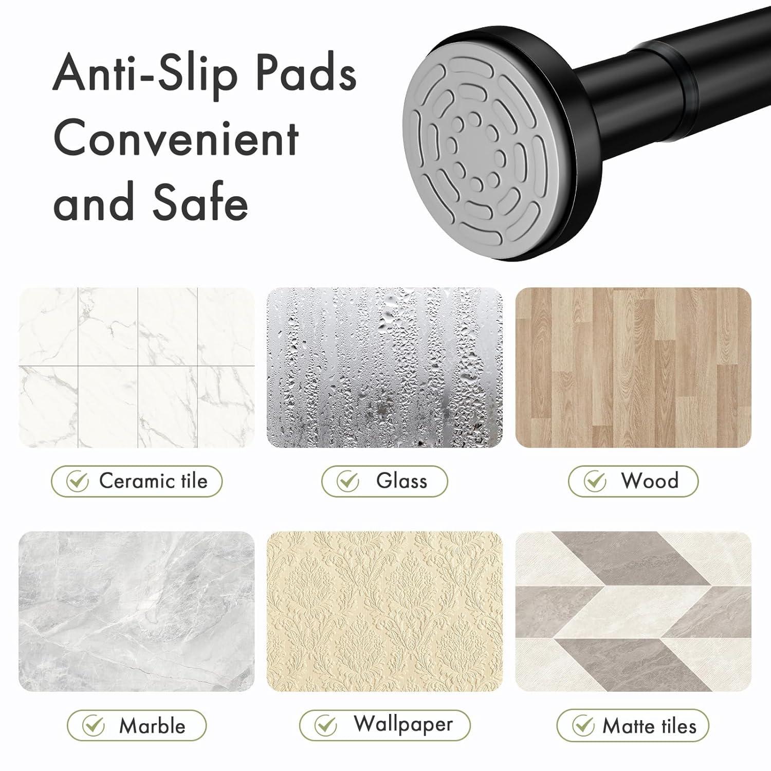 Tromay Heavy Duty Tension Shower Rod