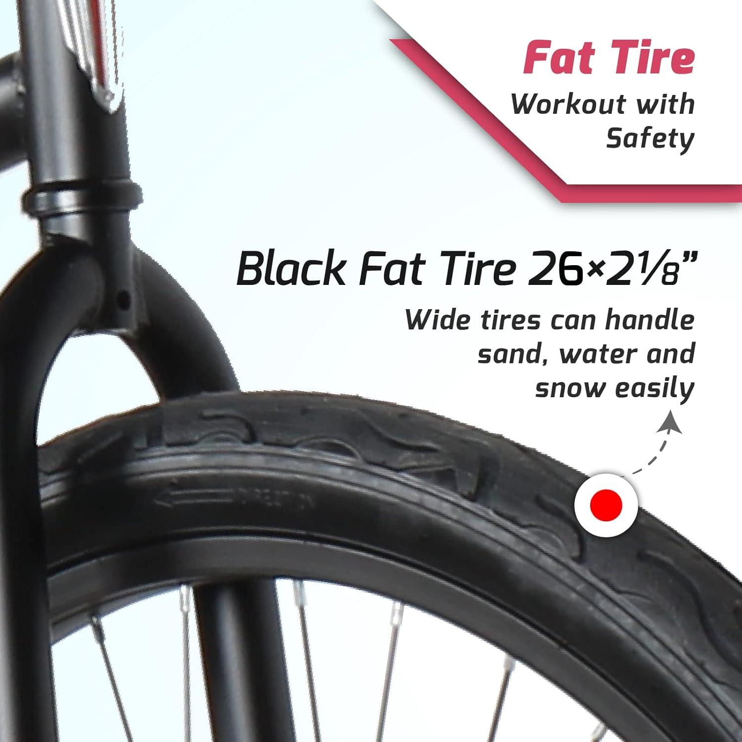 Tracer ACE Bicicleta de Playa de 26 Pulgadas para Mujer, Rosa, Velocidad Nica, Freno de Montaña, Bicicleta Urbana de Cercanías para Adultos