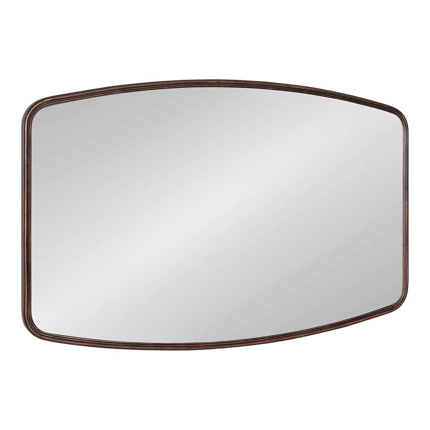 Kate and Laurel Caskill Rectangle MDF Full Length Mirror, 18x48, Bronze