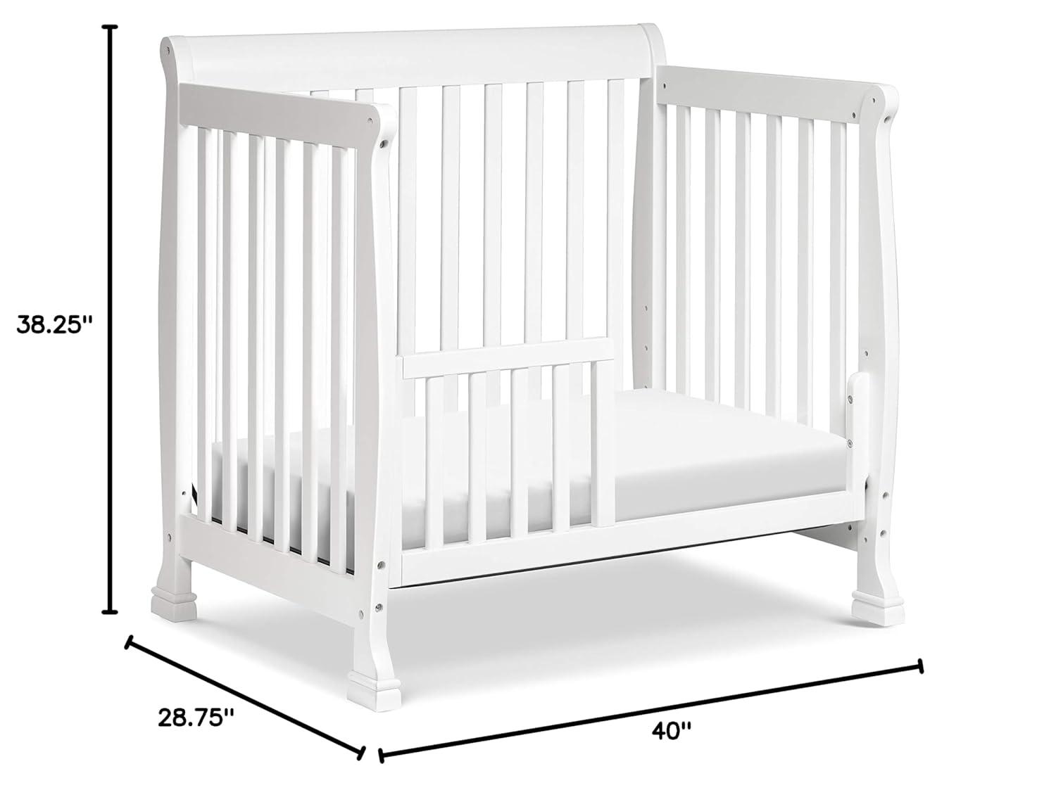 Kalani 2-in-1 Convertible Mini Crib