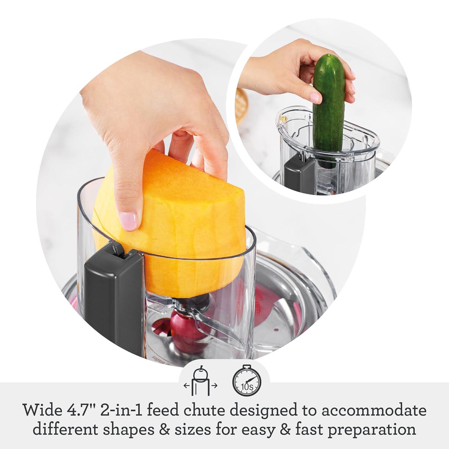 Breville Sous Chef 9 Cup Food Processor Brushed Stainless Steel: 625W, 2 Speeds, Dishwasher-Safe, Mini Kitchen Appliance