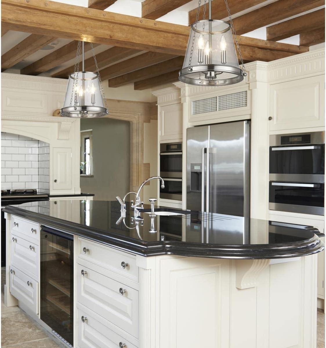 Z-Lite Prescott 3 - Light Pendant in  Polished Nickel