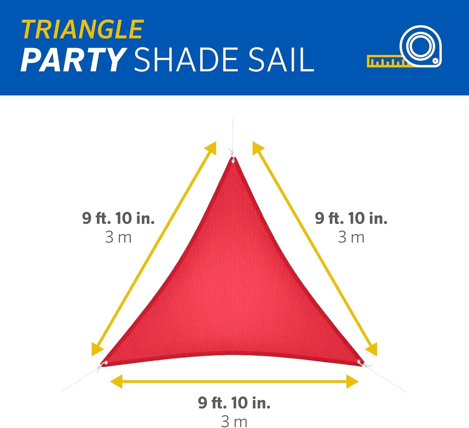 Coolaroo Triangle 10' Shade Sail