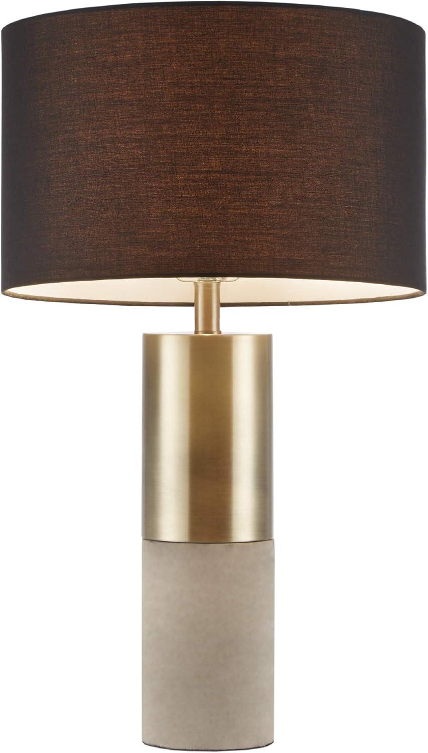 Hampton Hill Fulton Metal and Concrete Table Lamp