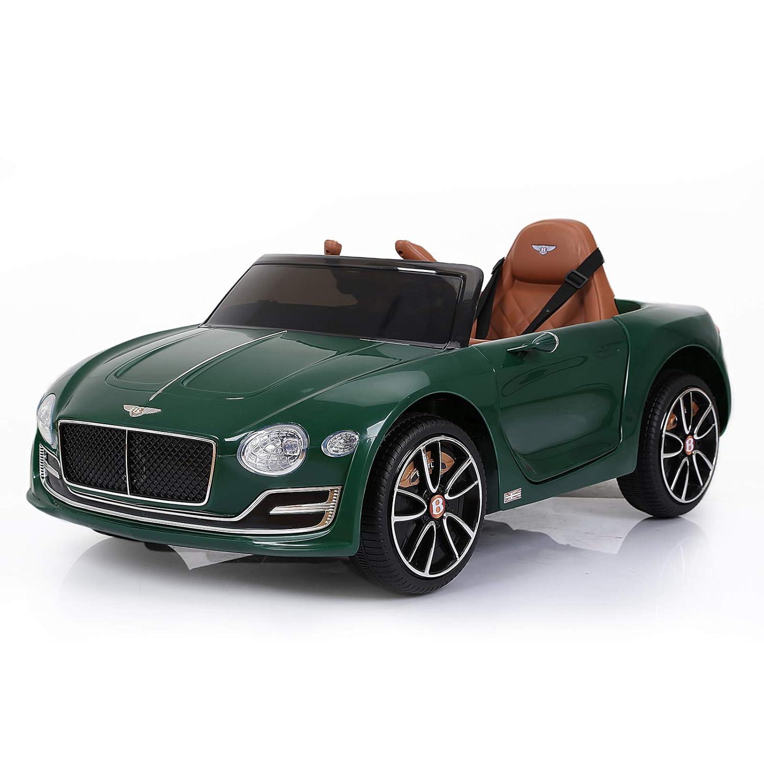 Kids Bentley Style GT Coupe EXP12 12V Battery Ride On Car Electric 2.4G Remote Control Green