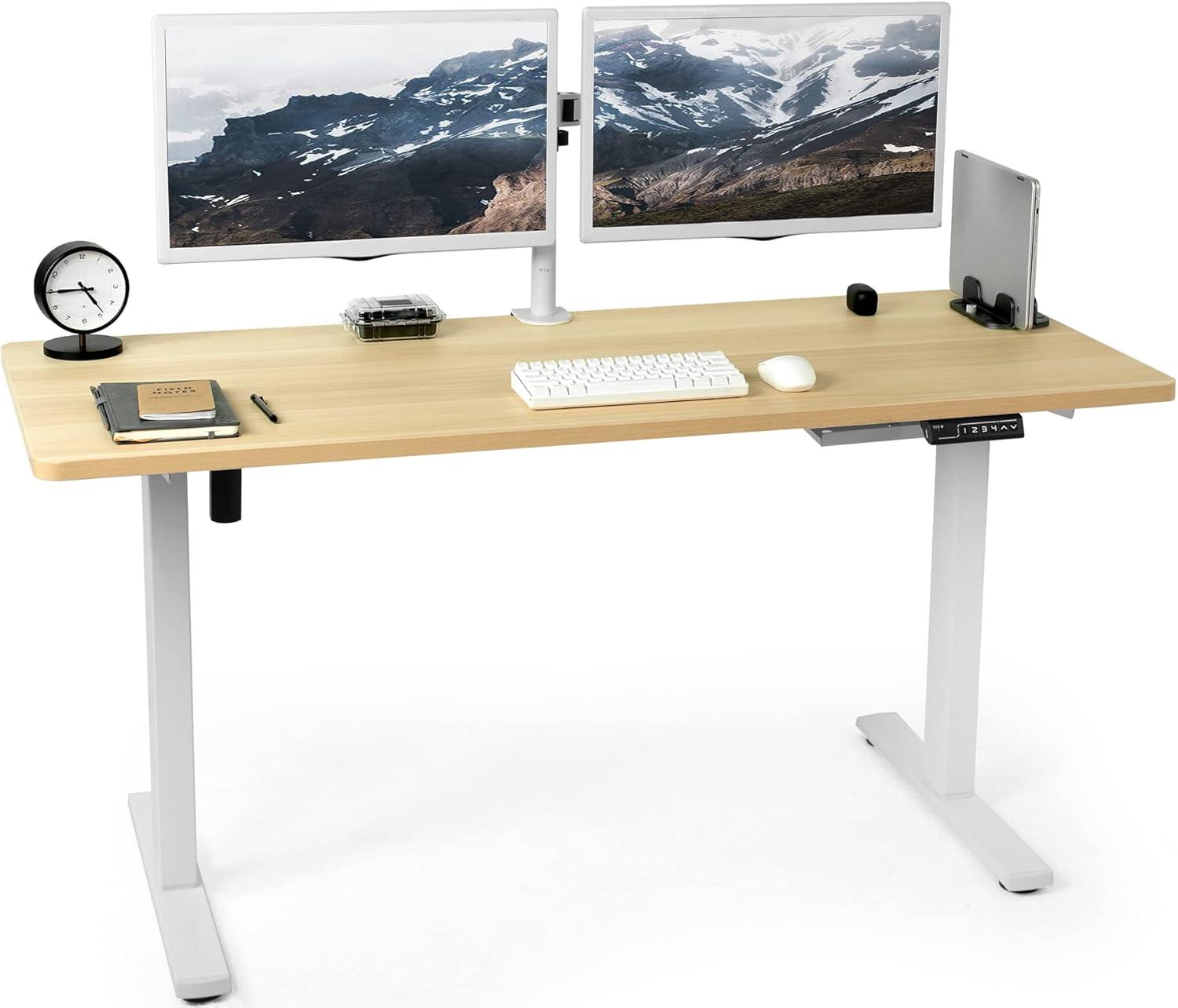 Adjustable Metal Base Standing Desk