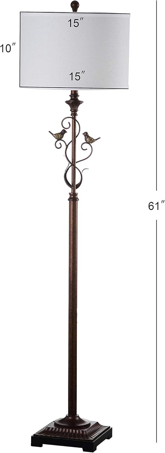 Birdsong Floor Lamp - LIT4338 - Oil Rub Bronze - Safavieh