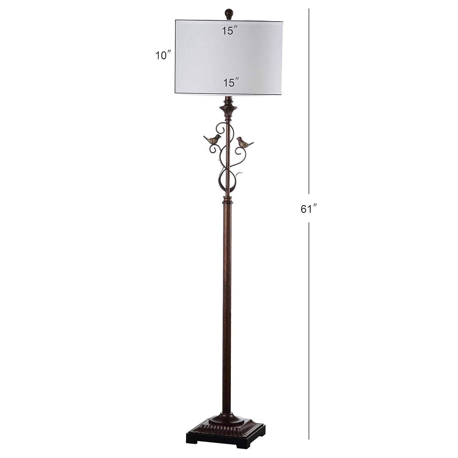 Birdsong Floor Lamp - LIT4338 - Oil Rub Bronze - Safavieh