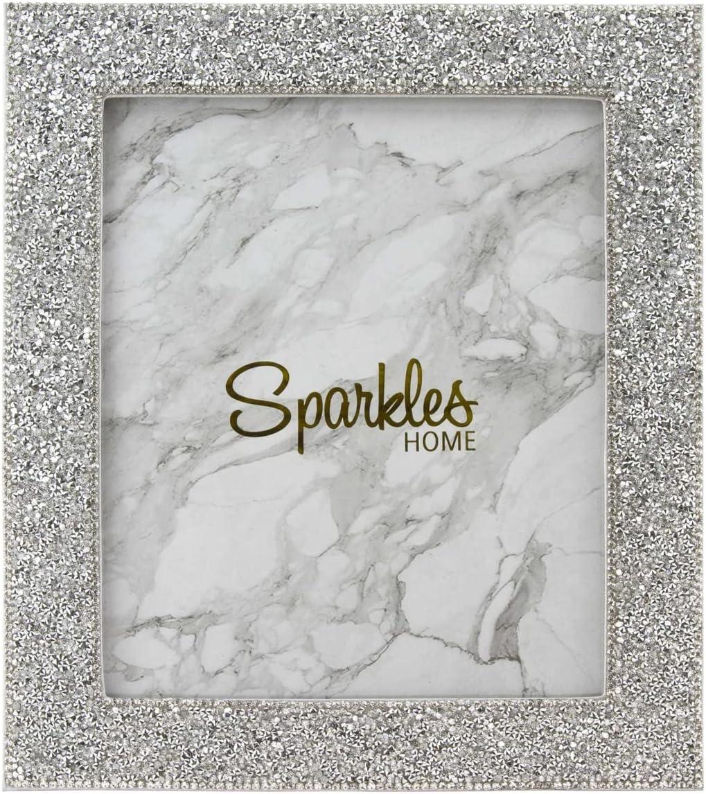 Sparkles Home Luminous Picture Frame in Silver