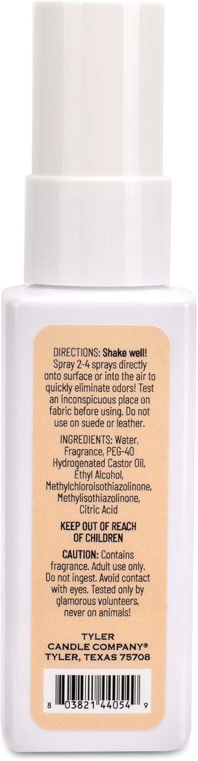 Tyler Candle Company Diva Fabric & Room Spray, Glam on Demand, 1.2 oz (34g), Air Freshener for Home & Travel