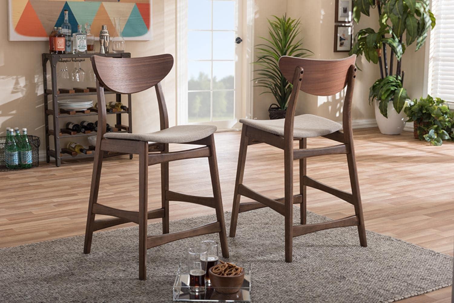 Latina Upholstered 17.55'' Counter Stool