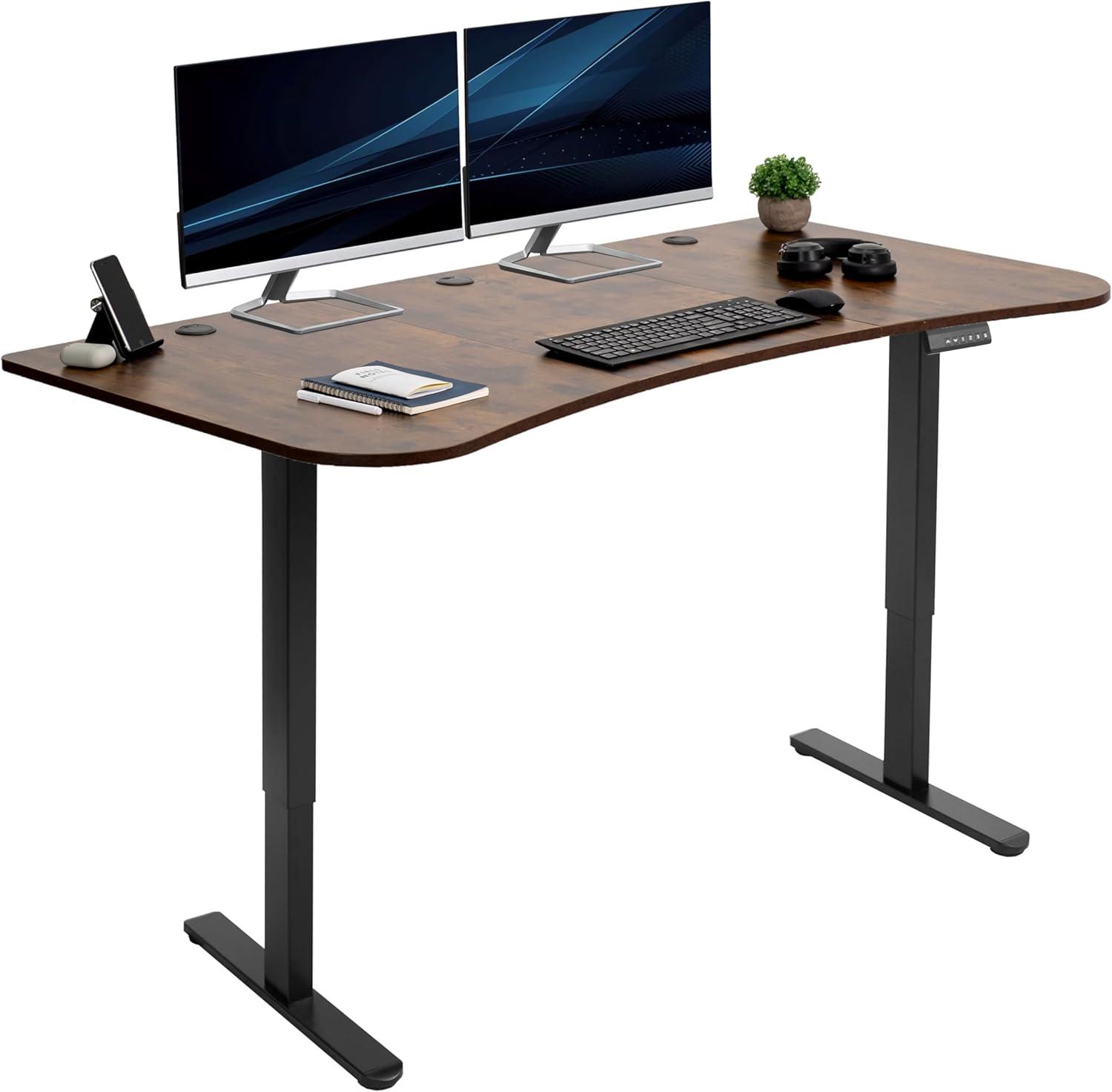 VIVO Electric 63" x 32" Stand Up Desk, E2B1B series