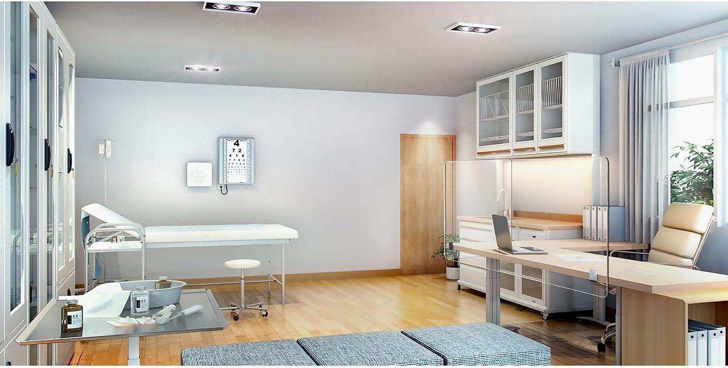 Safco® Plastic/Acrylic 1 Panel Desk Divider