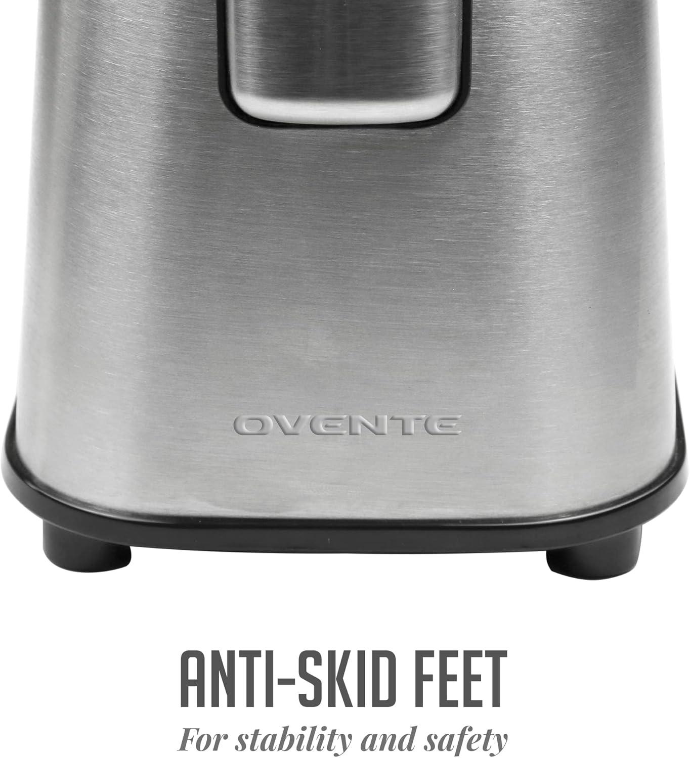 OVENTE Electric Coffee Grinder with 2 Blade Stainless Steel Grinding Bowl