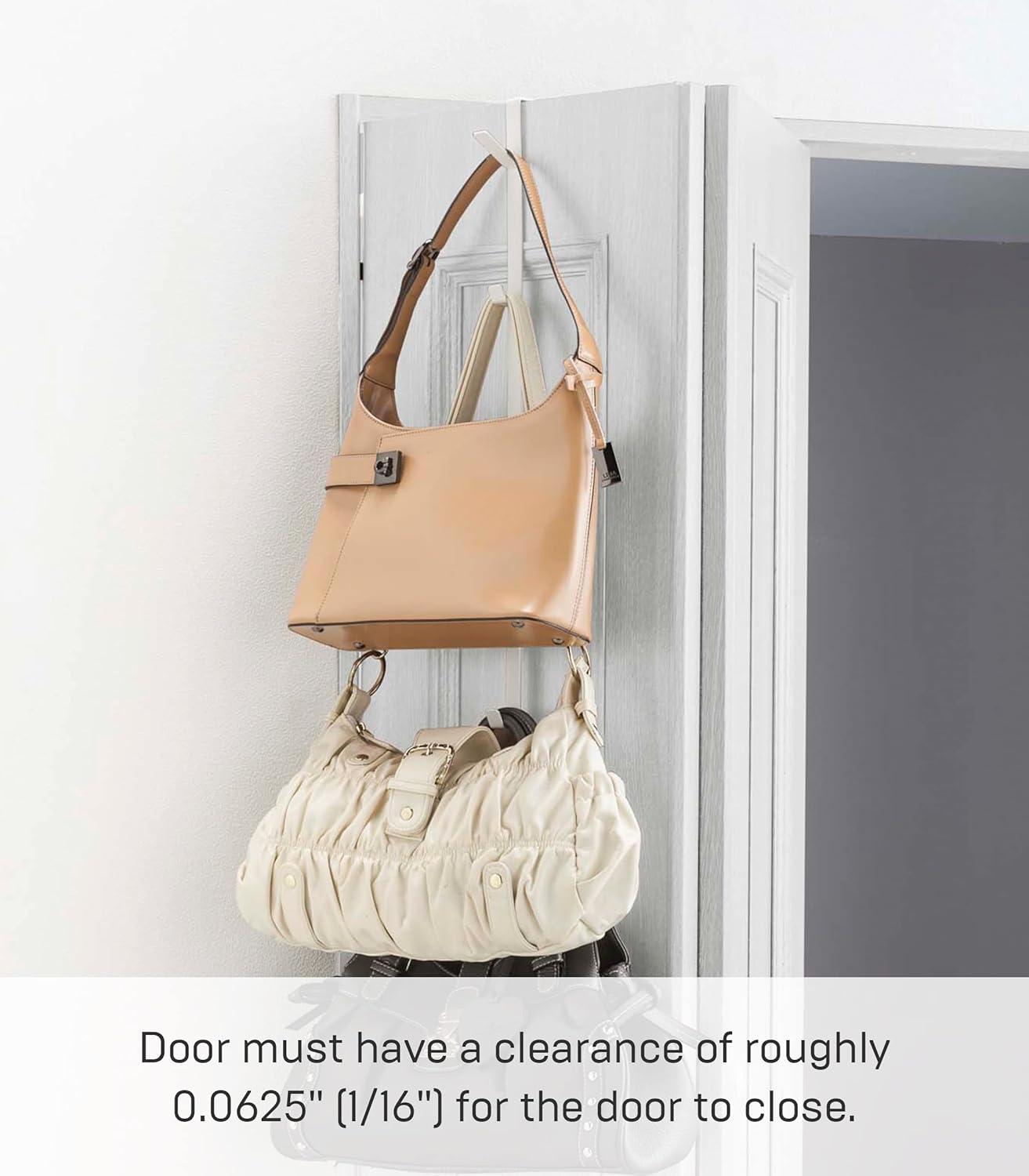 Yamazaki Home Yamazaki Home Over The Door Hooks - Vertical Hanging Coat Rack, Steel, Over-the-Door