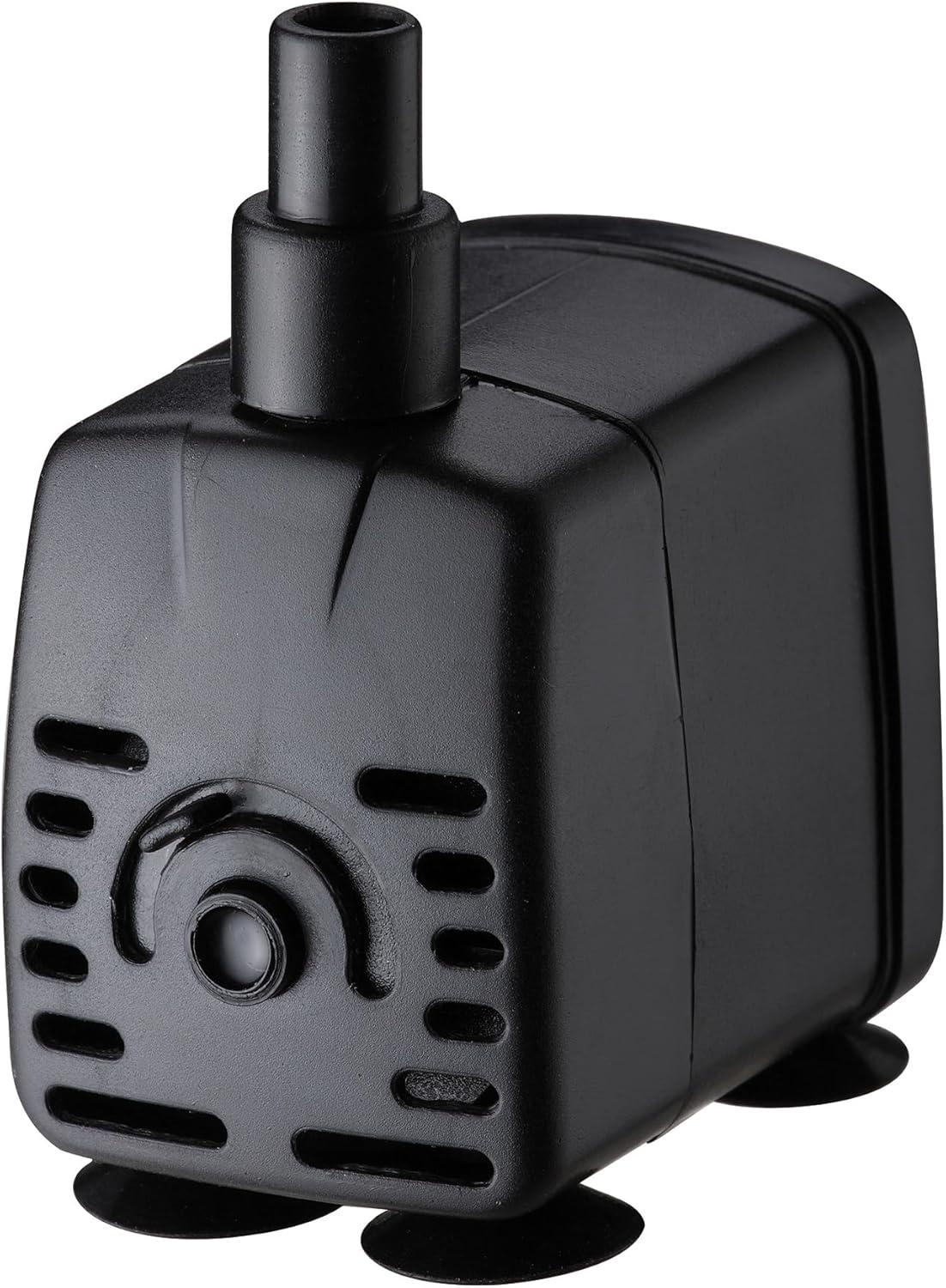 Black Magnetic Drive Submersible Water Pump with Flow Control