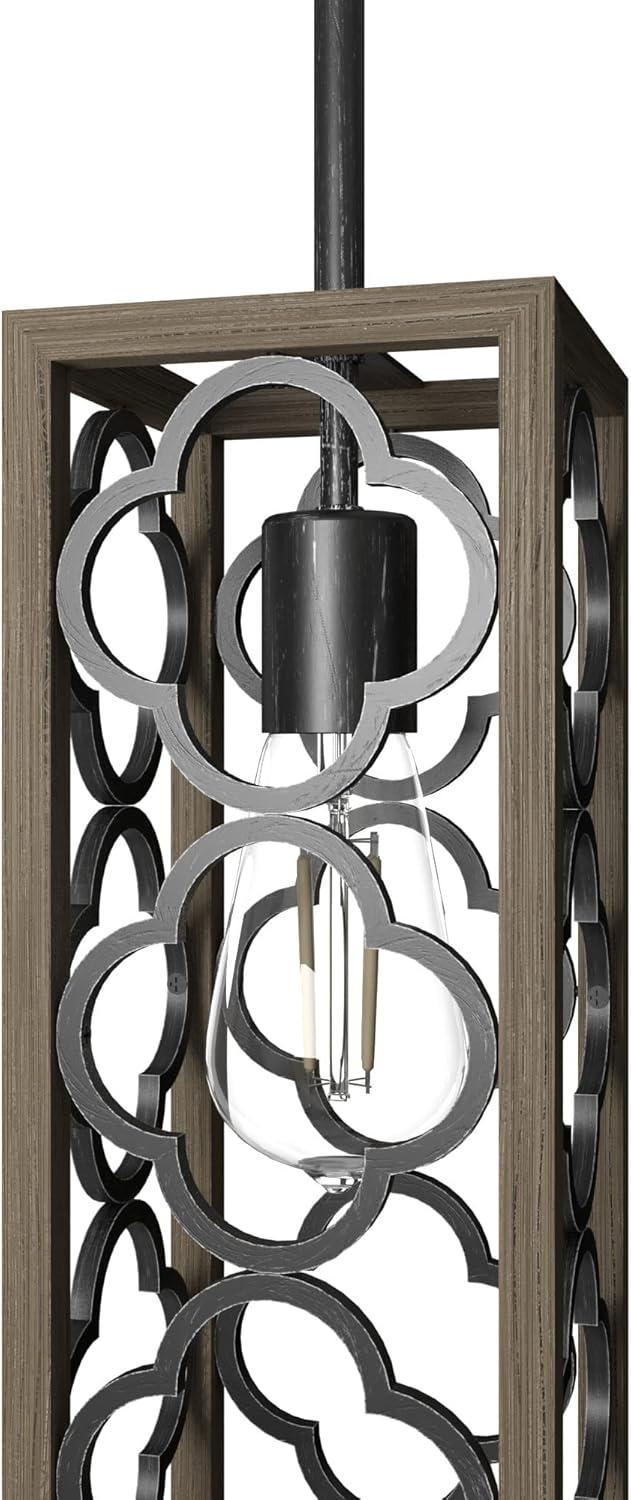 Hunter Fan Gablecrest 1 - Light Single Rectangle Pendant