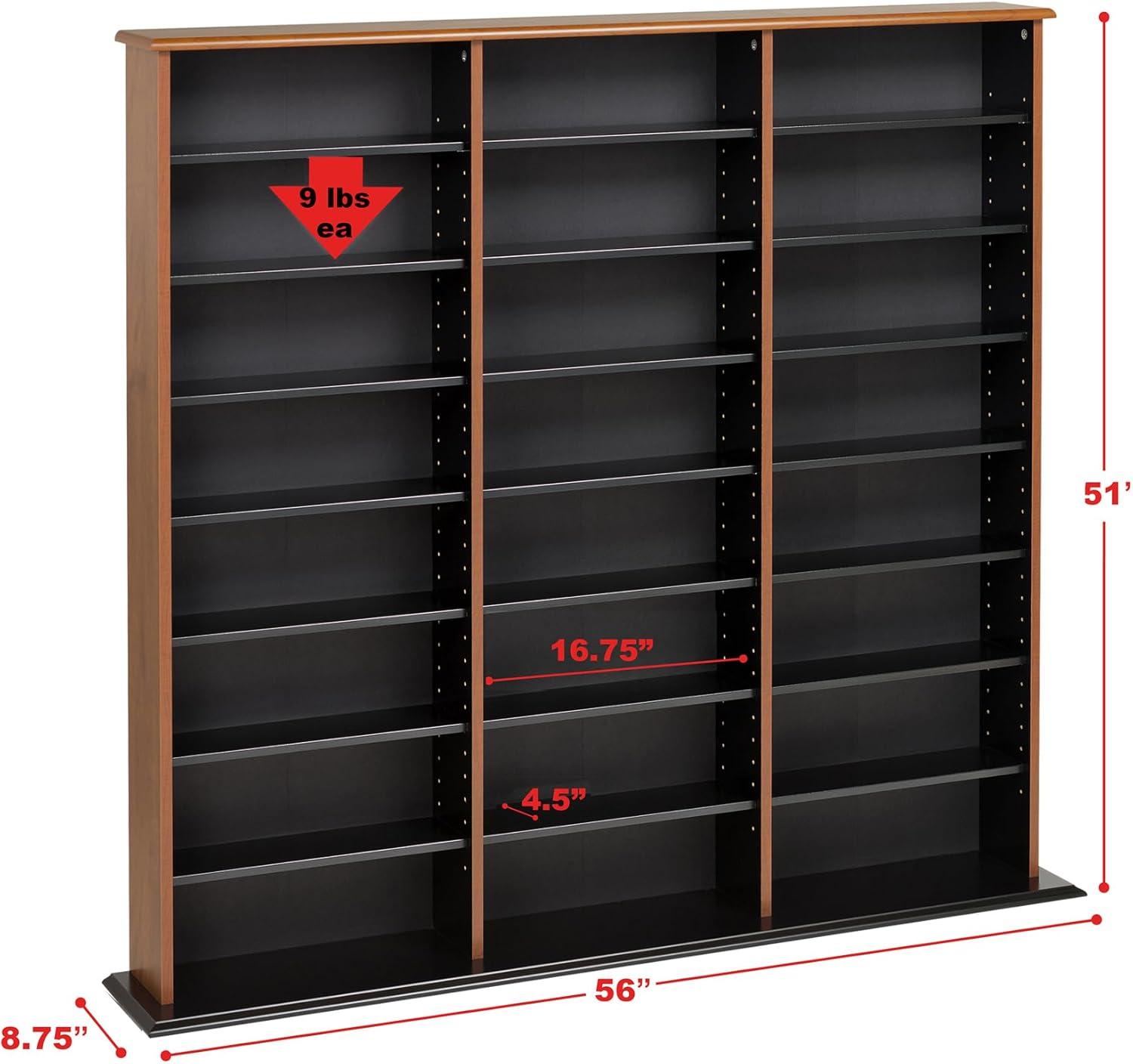 Triple Width Wall Storage - Prepac