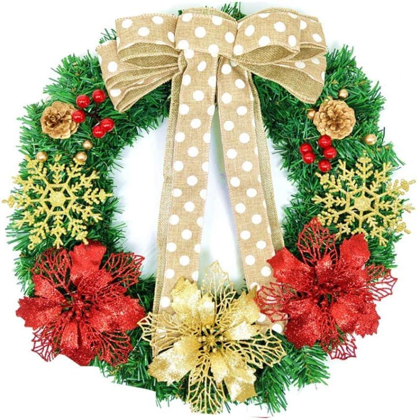 DearHouse 36Pcs Christmas Glitter Snowflake Ornaments, 4 Inch Plastic Snowflake Christmas Tree Ornaments Decorations for Winter Wonderland Christmas Party Decorations, Gold