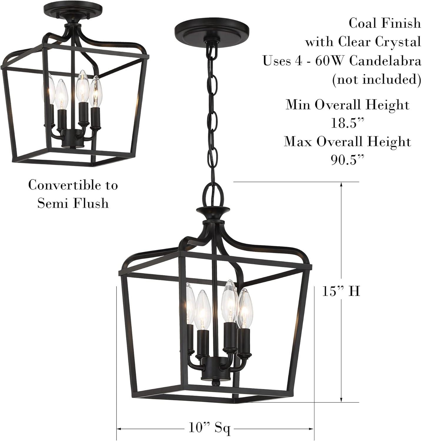 Minka Lavery 4 - Light Lantern Pendant