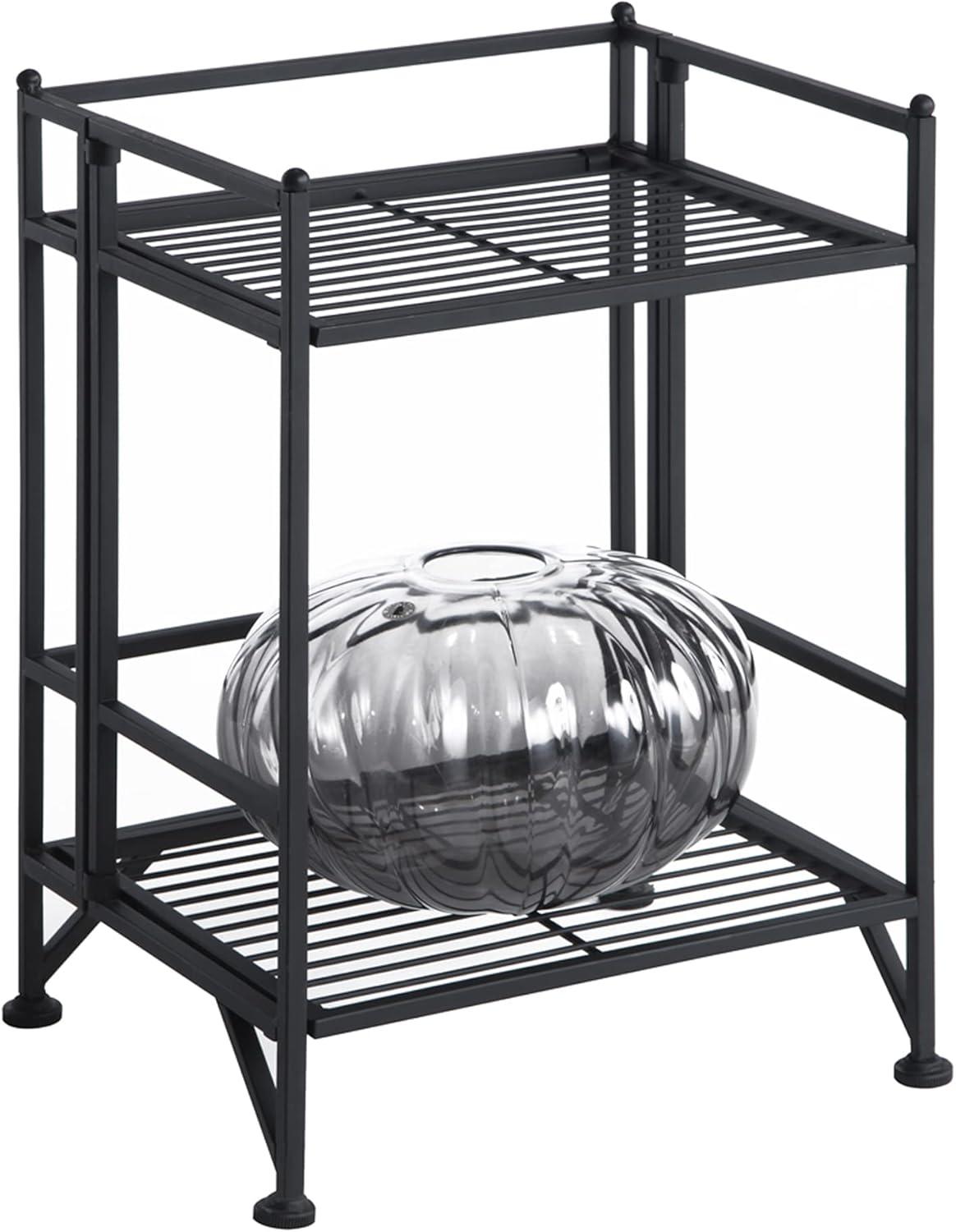 Ergode Xtra Storage 2 Tier Folding Metal Shelf