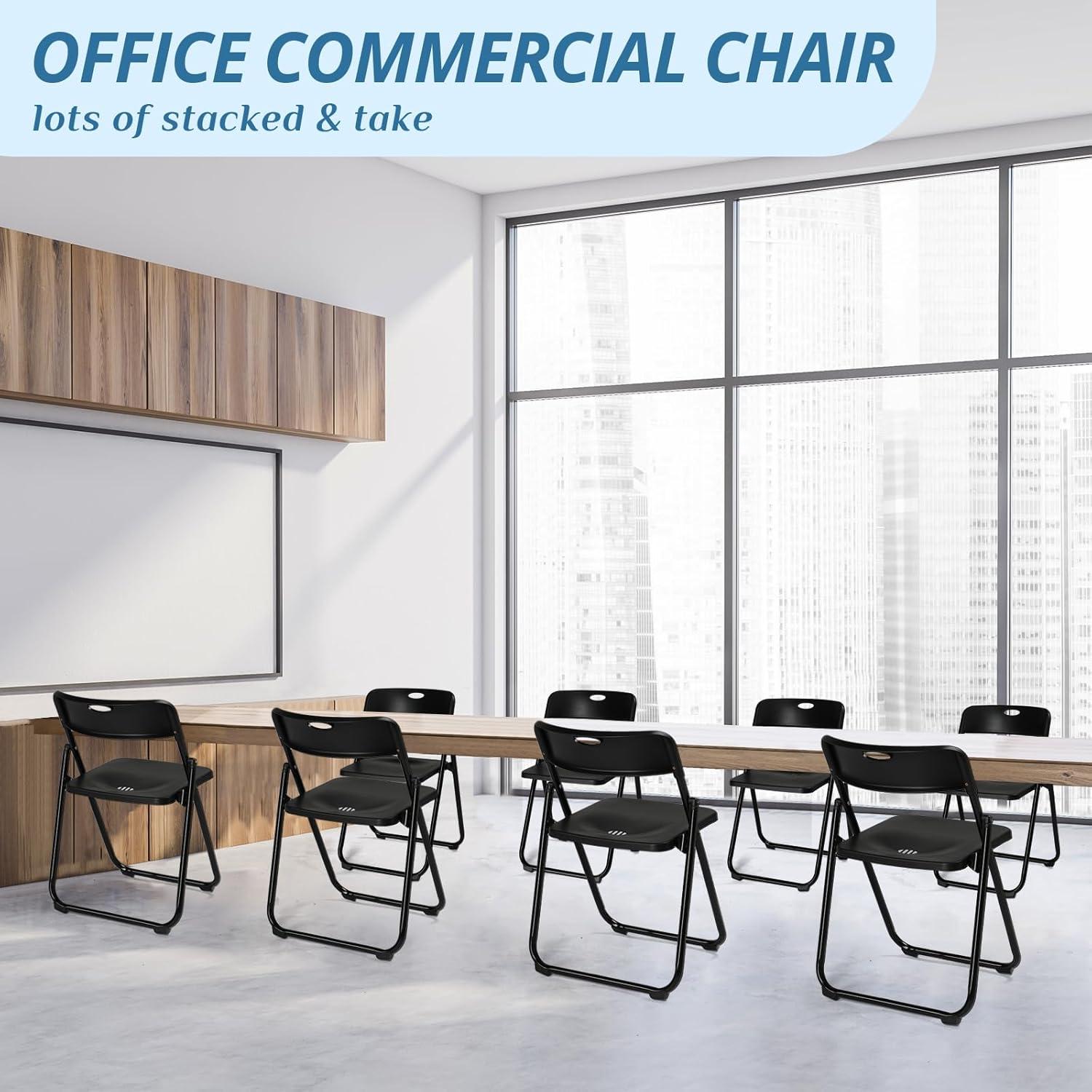 Arlmont & Co. Plastic Folding Chairs(Set Of 4)