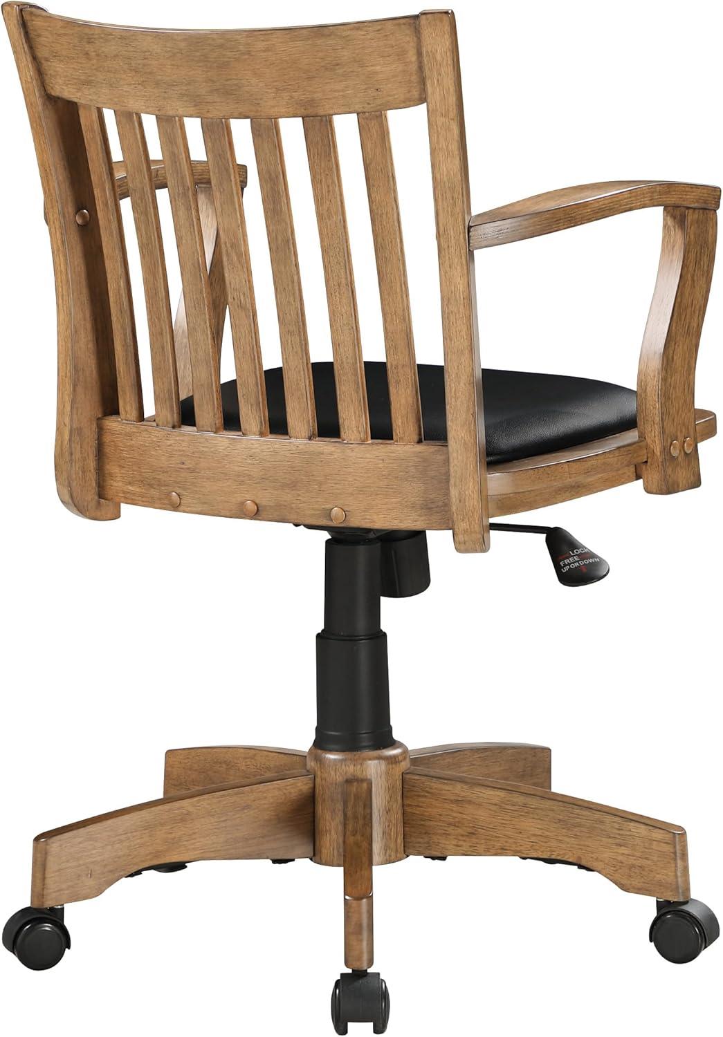 Office Star Products Genevieve Vinyl Bankers Chair