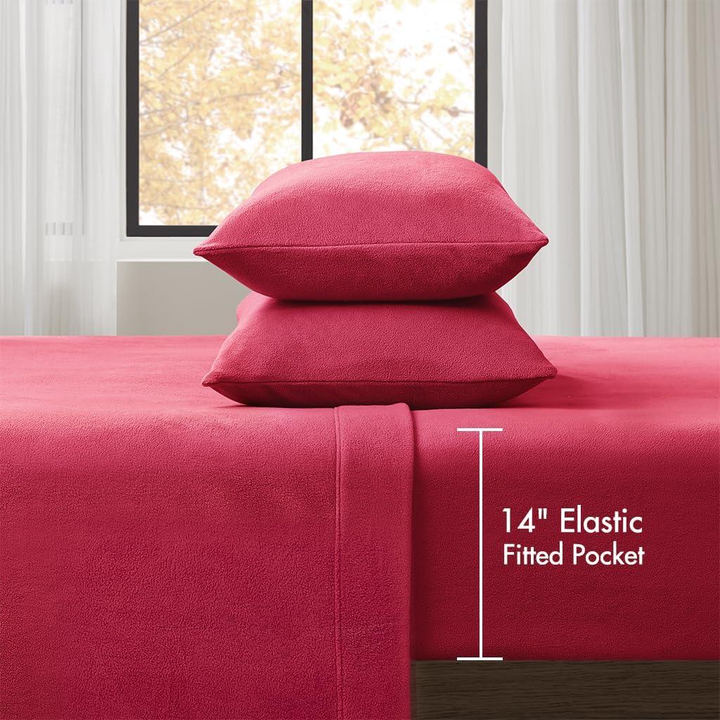 Madison Park Micro Fleece Sheet Set