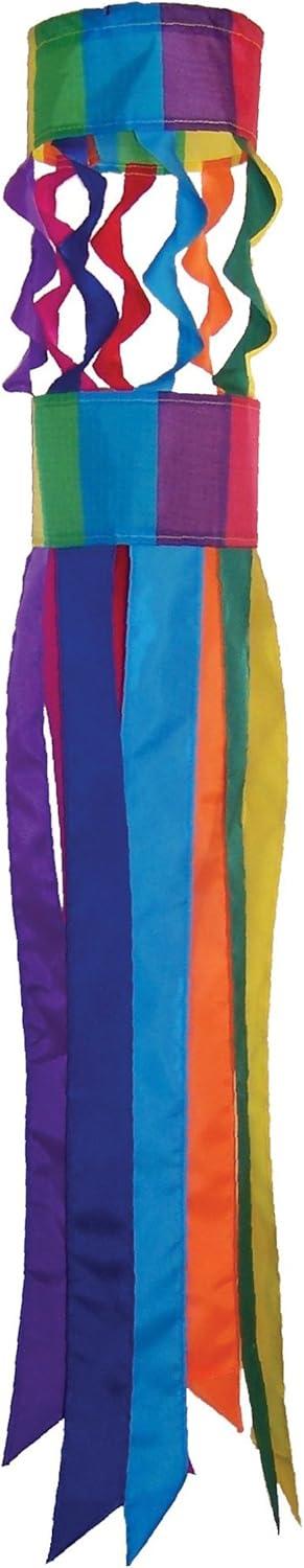 40-Inch Rainbow Twistair Polyester Windsock