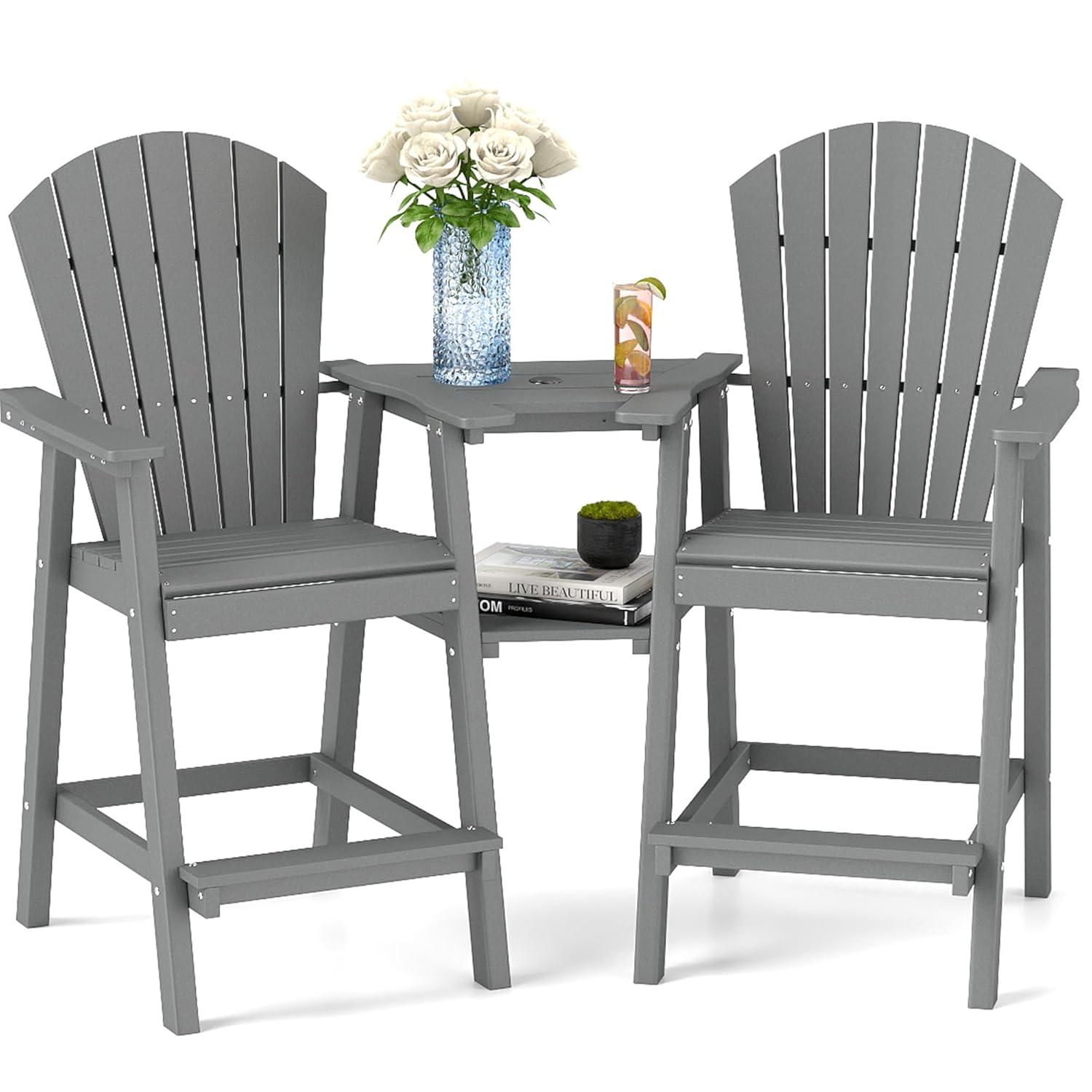 Rosecliff Heights Aryabella Plastic Adirondack Chair