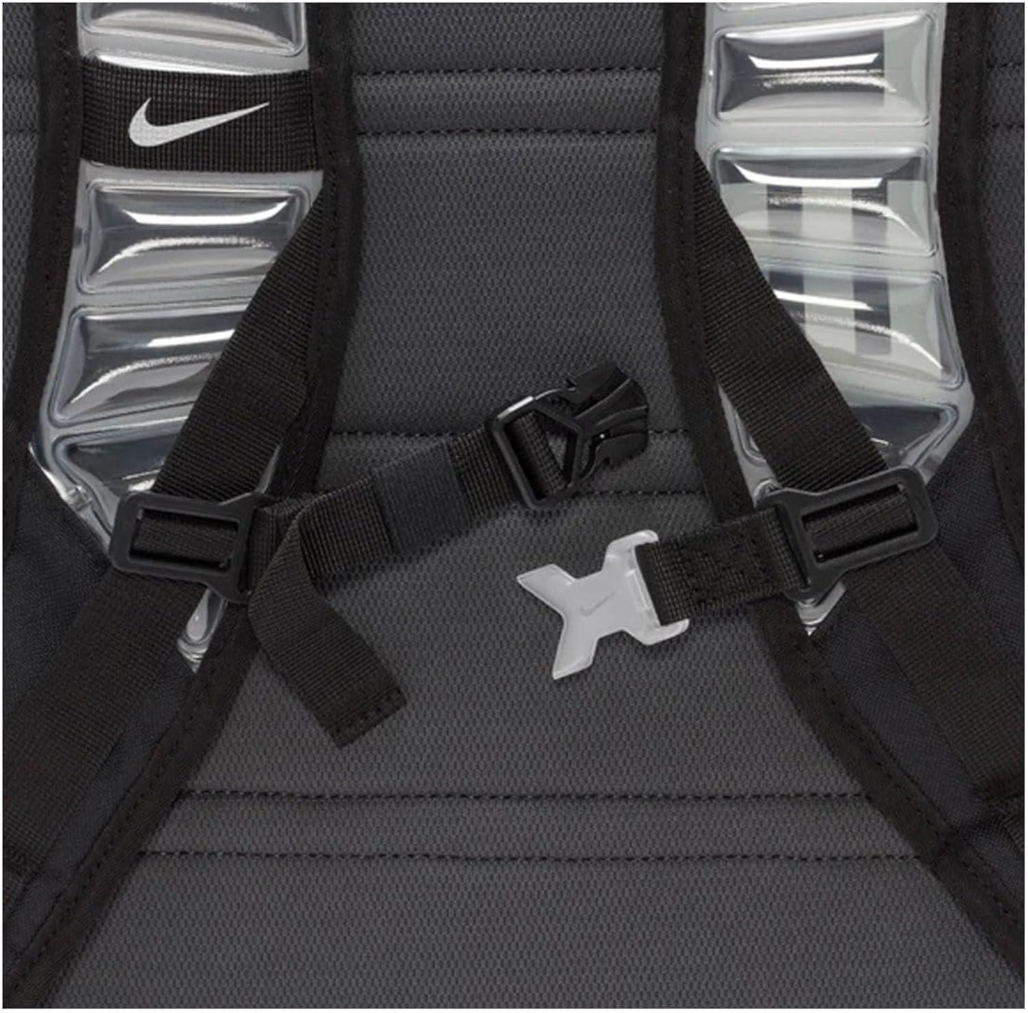 Nike Men's Hoops Elite Backpack, Black Anthracite and Metallic Silver