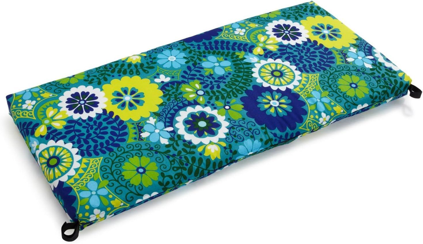 Blazing Needles 40-inch by 19-inch Outdoor Spun Polyester Loveseat Cushion