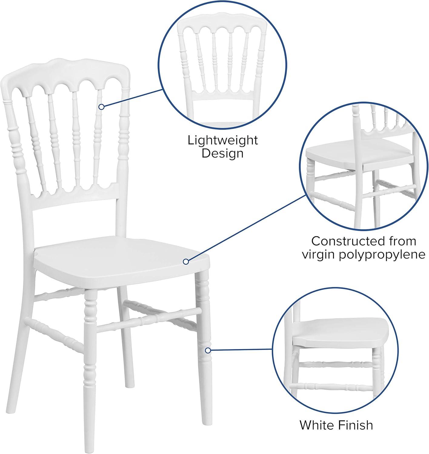 Jemimah Resin Stacking Napoleon Chair