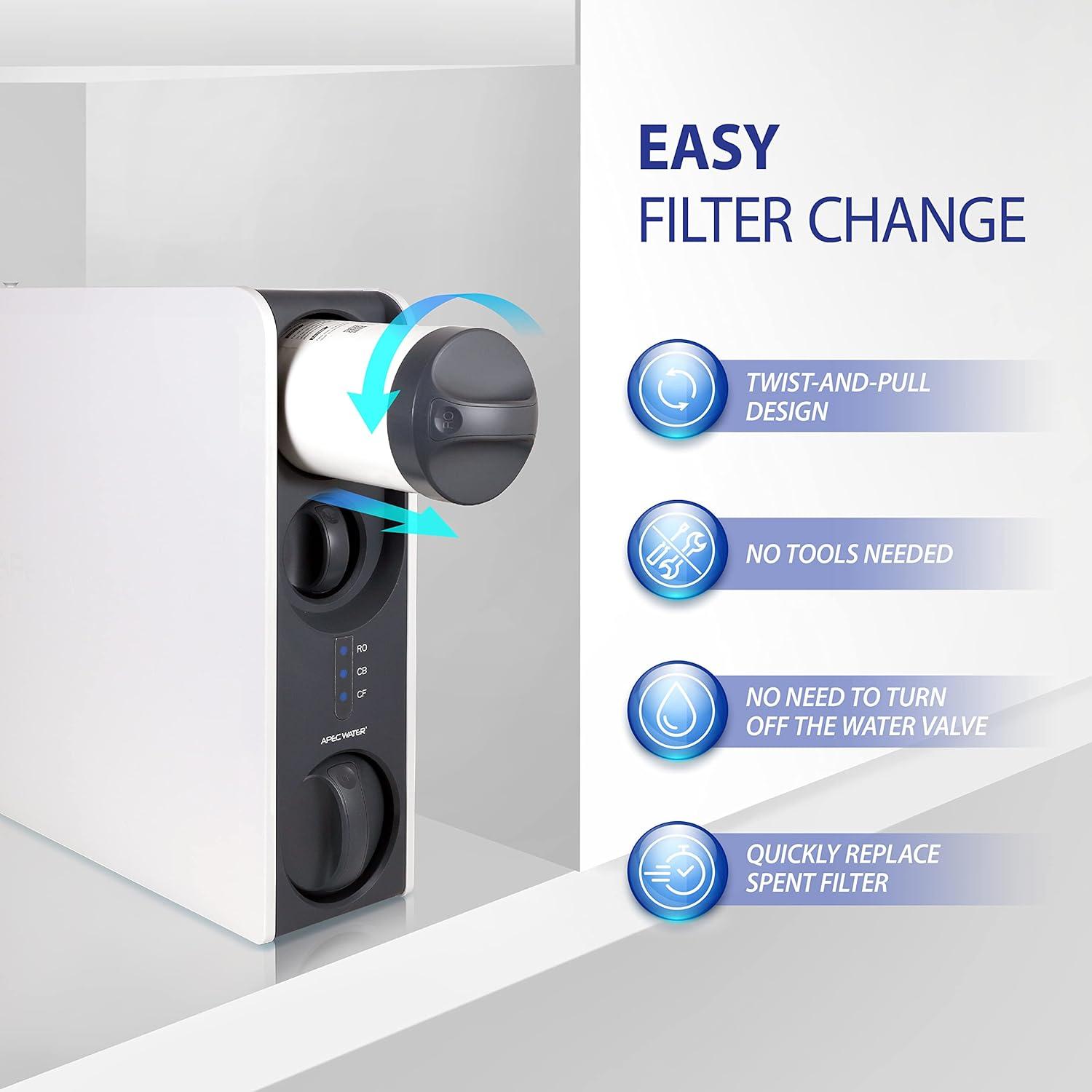 APEC WATER Filtration System ROTL-600-PH