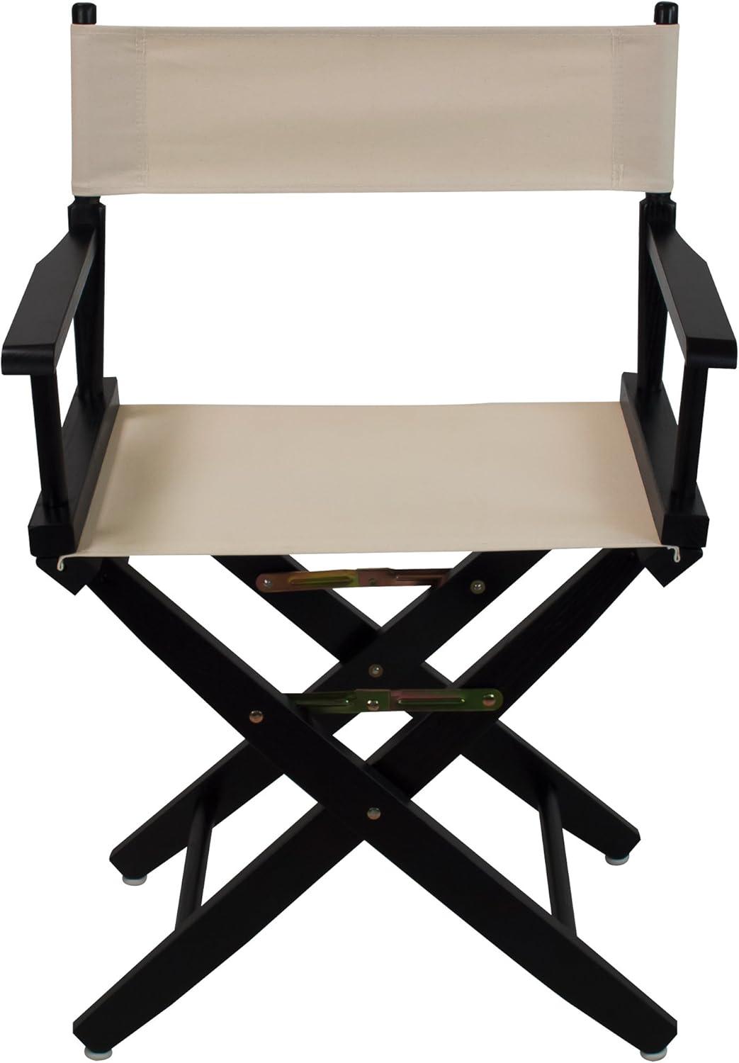 Extra-Wide Premium 18 in. Hardwoods Standard Height Directors Chair