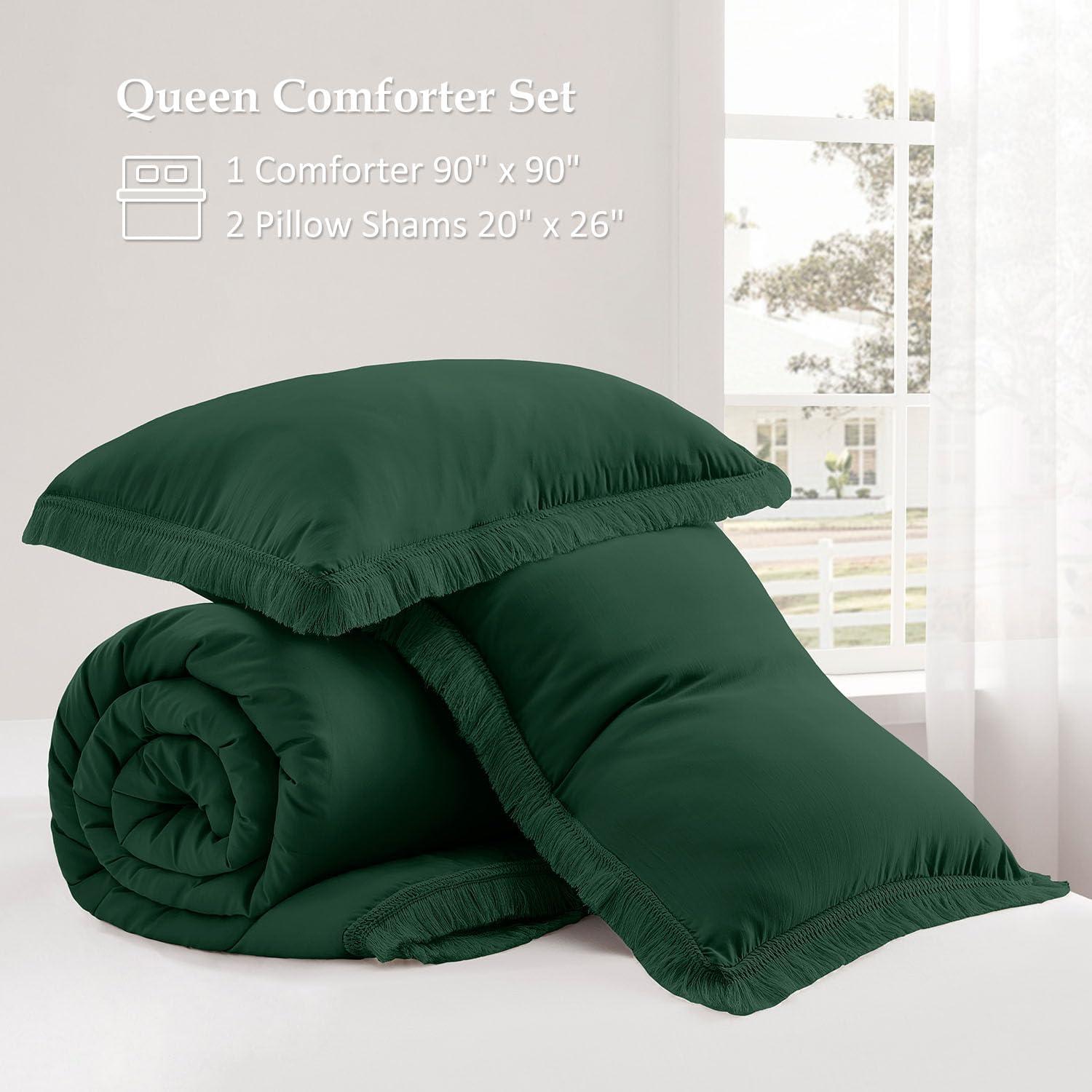 Chezmoi Collection Cotton Twill Comforter Set