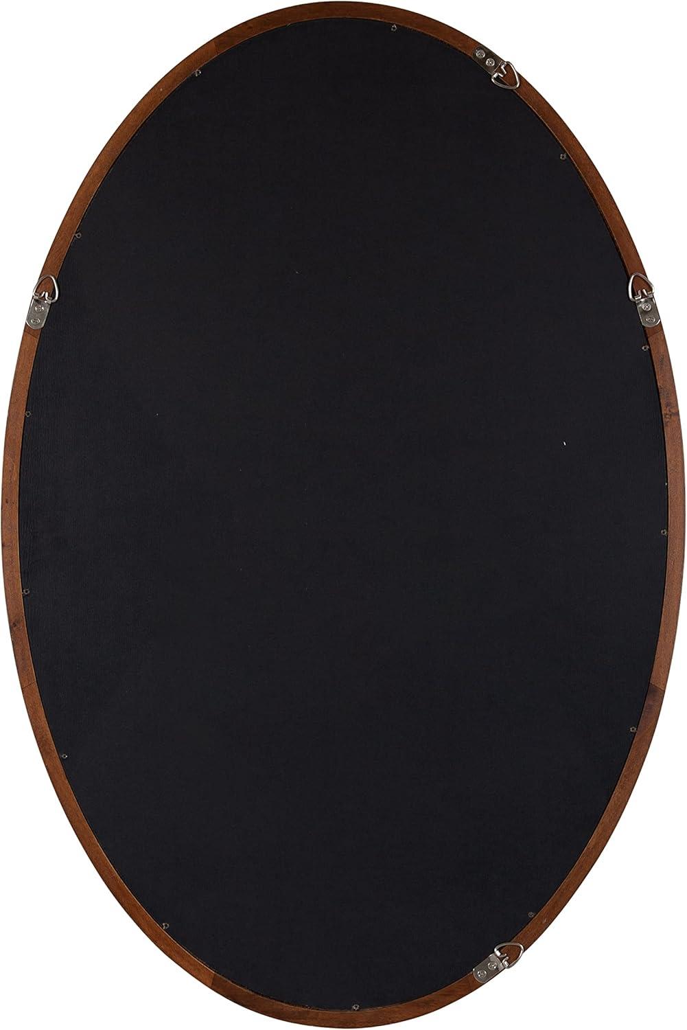 Kate and Laurel Hogan Oval Framed Wall Mirror