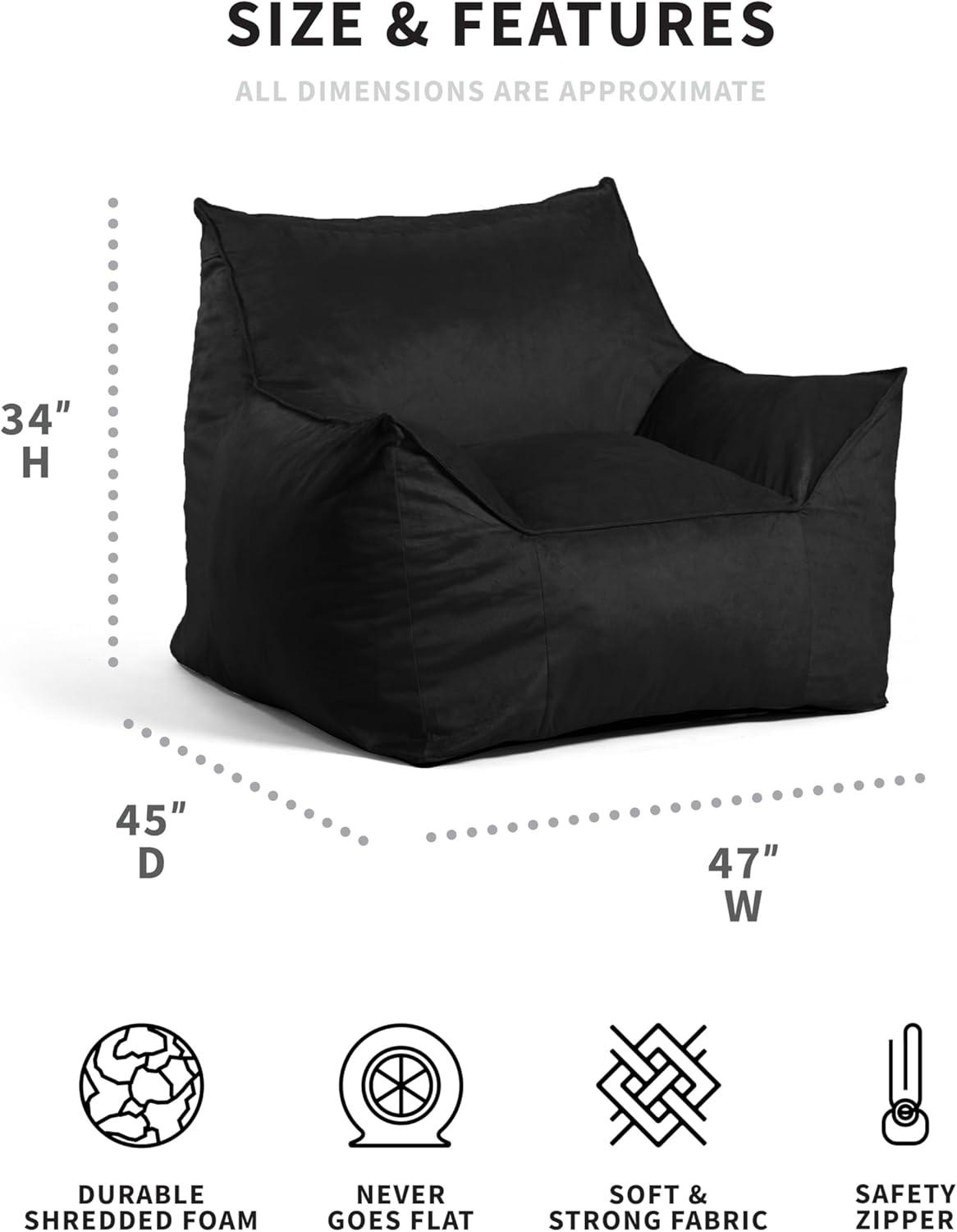 Big Joe Imperial Polyester Bean Bag Lounger