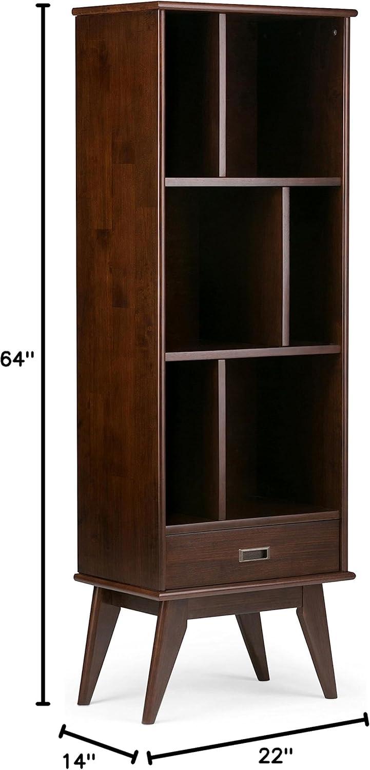 Simpli Home Draper Storage Bookcase