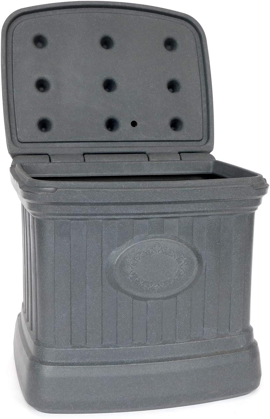 FCMP Outdoor FCMP Outdoor 19'' W 37 Gallons Water Resistant Plastic Deck Box in Gray