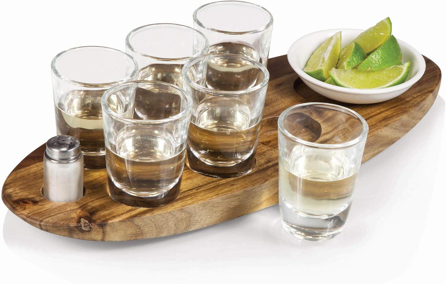 9pc Cantinero Shot Glass Serving Set - Picnic Time