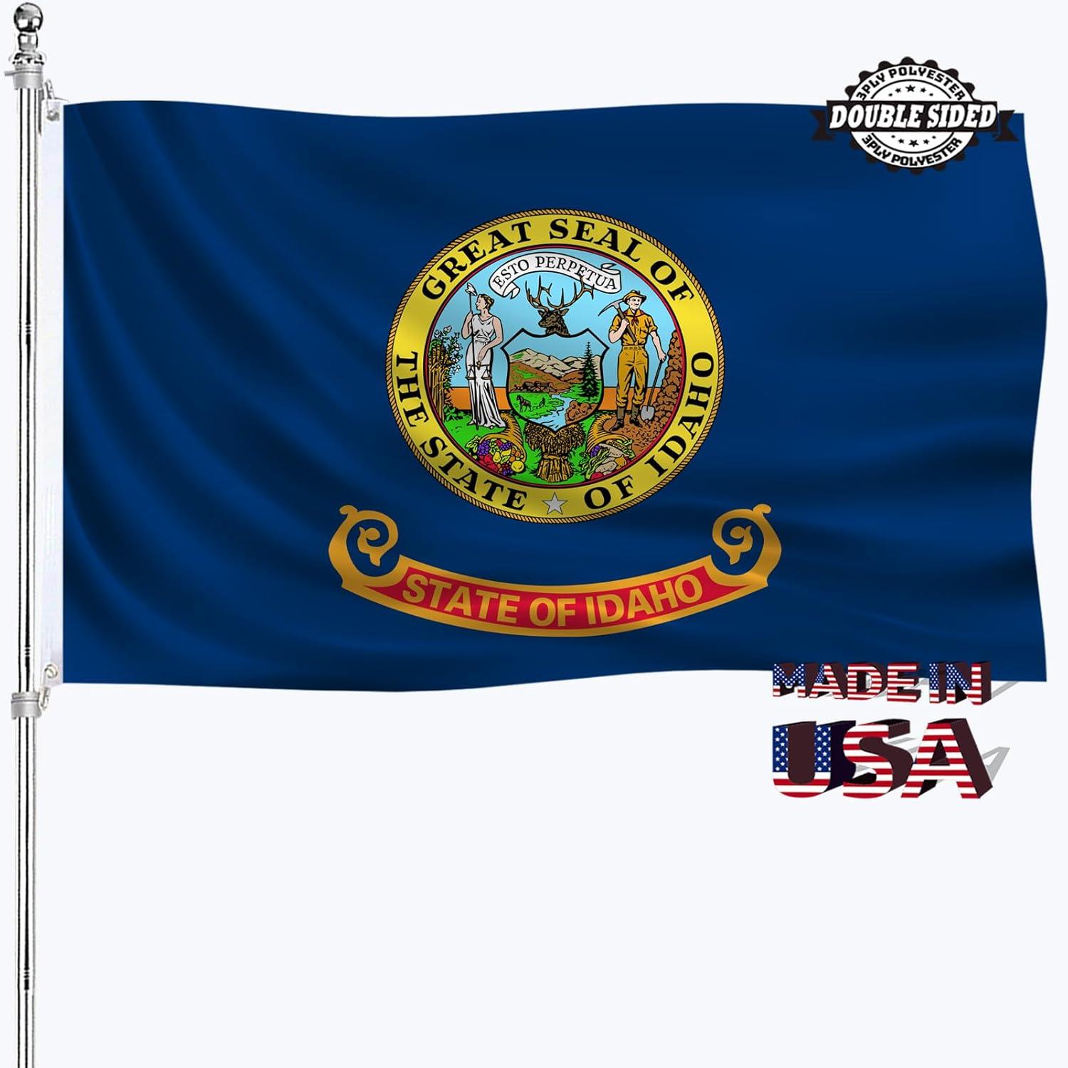 3x5 Idaho Flag 3 x 5 State Polyester Flag 3x5 Foot