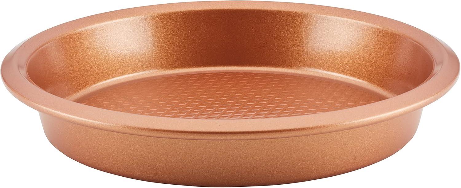 Ayesha Curry Ayesha Curry Bakeware Nonstick Cookie Pan, Loaf Pan, And Cake Pan Set, 7-Piece, Copper