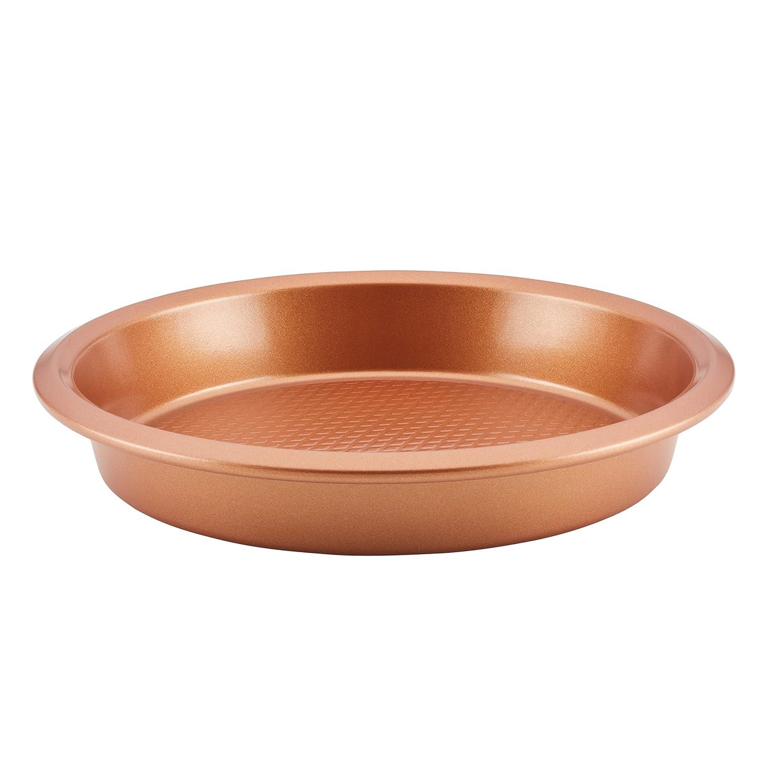 Ayesha Curry Ayesha Curry Bakeware Nonstick Cookie Pan, Loaf Pan, And Cake Pan Set, 7-Piece, Copper