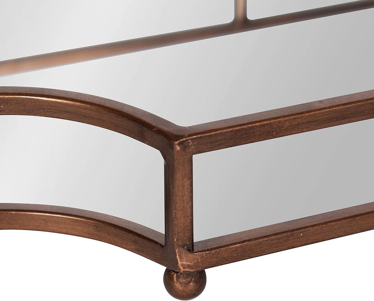 Kate and Laurel Ciel Tray, 19x13x3, Bronze