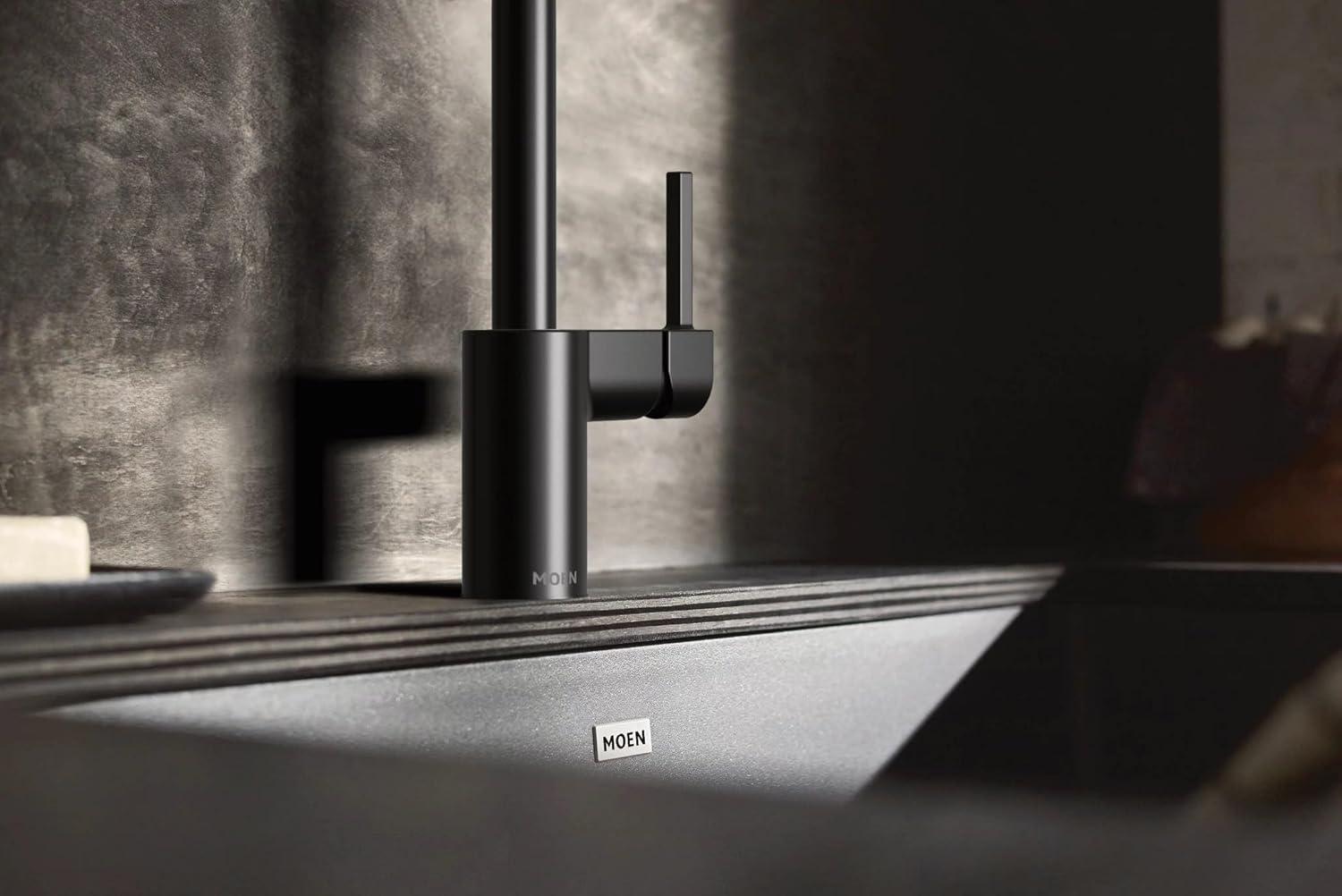 Moen Align One Handle Modern Kitchen Pulldown Faucet with Reflex and Power Clean Technology