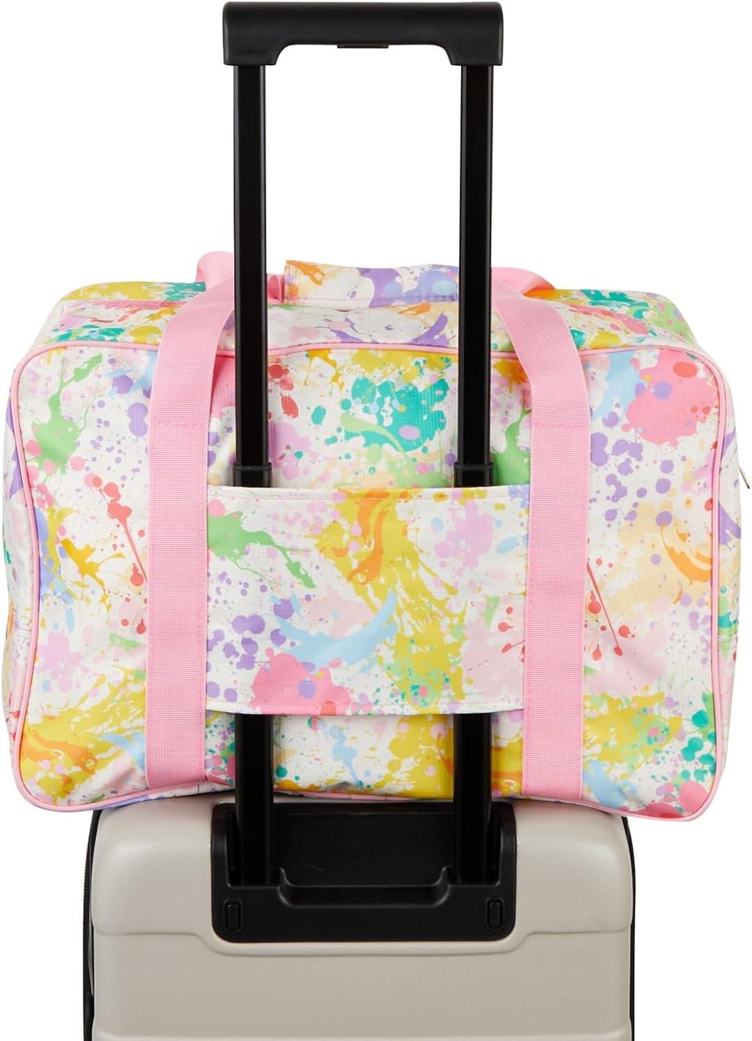 Bright Creations Watercolor Sewing Machine Carrying Case (18.1 x 9.4 x 12.2 In)