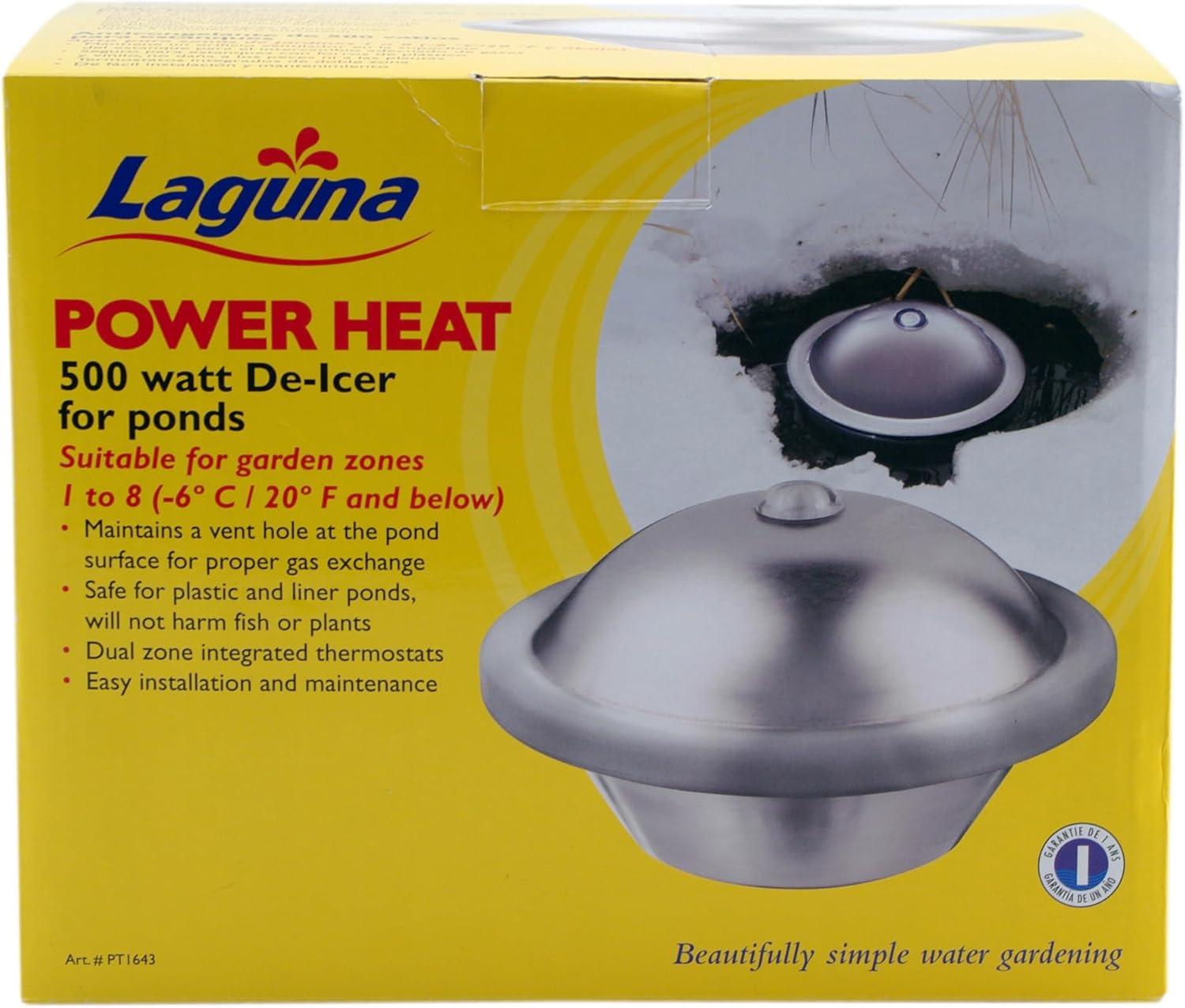 Laguna Stainless Steel 500-Watt Pond De-Icer with Thermostat Control